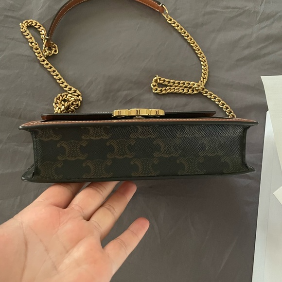 SOLD 🏆Celine triomphe  Wallet on chain - Picture 8 of 14